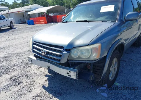 2001 Toyota Highlander V6 from USA, damaged, VIN JTEGF21A510010990